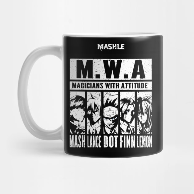 MASHLE: MAGIC AND MUSCLES (M.W.A. MAGICIANS WITH ATTITUDE) GRUNGE STYLE by FunGangStore